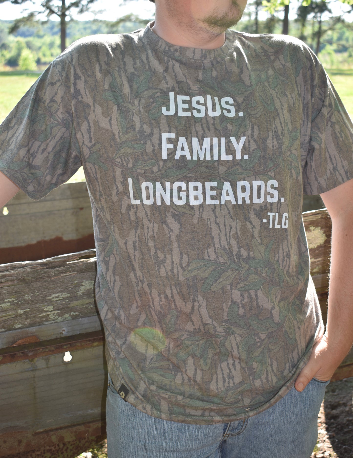 Jesus. Family. Longbeards. Tshirt