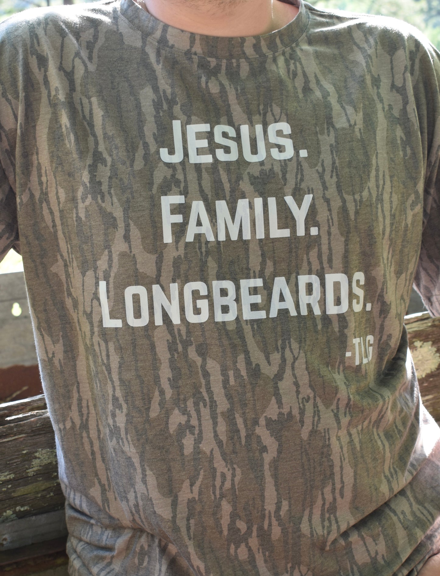 Jesus. Family. Longbeards. Tshirt