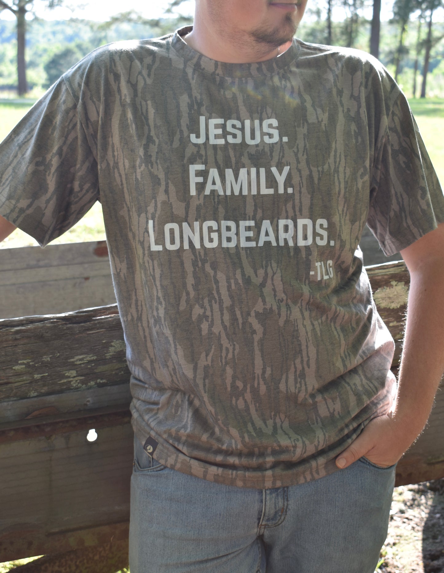 Jesus. Family. Longbeards. Tshirt
